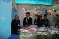 【北海市】林市长参观湛江渔业博览会电子商务展位